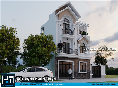 Biệt thự tân cổ điển 3 tầng tại An Dương, Hải Phòng